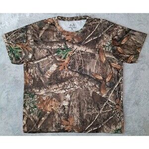 Realtree Edge Forest Camo Mens Lightweight Performance T-shirt - XXL